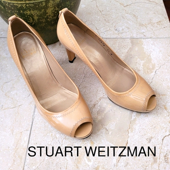 Stuart Weitzman Shoes - 🎈Sale🎈Stuart Weitzman Peep Toe Heels